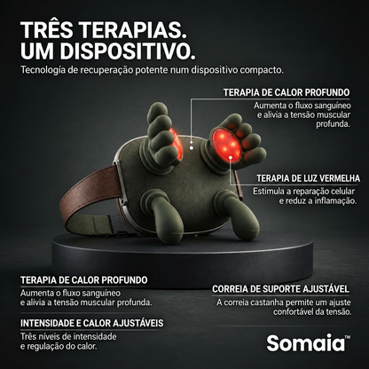 Somaia Massajador de Pescoço e Costas 4D